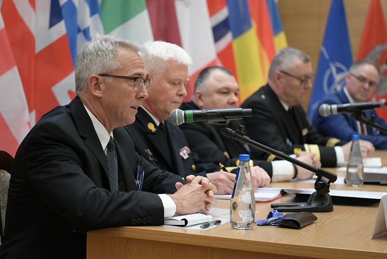 U.S. and top European navy leaders tackled a range of important issues – such as joint combined interoperability and the evolution of warfare – at the U.S. Naval War College Regional Alumni Symposium, hosted by the Polish Navy in Gdynia, Poland, from March 29-April 1.